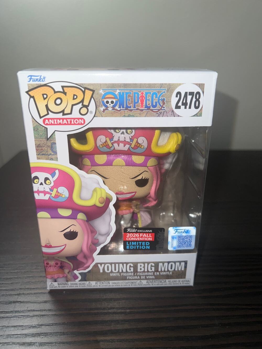 NEW IN HAND LIMITED EDITION Young Big Mom One Piece Funko Pop #2478 Manga Anime